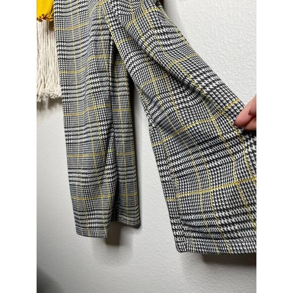 Girls Yellow Plaid Overalls Outfit 4T - Picture 5 of 5